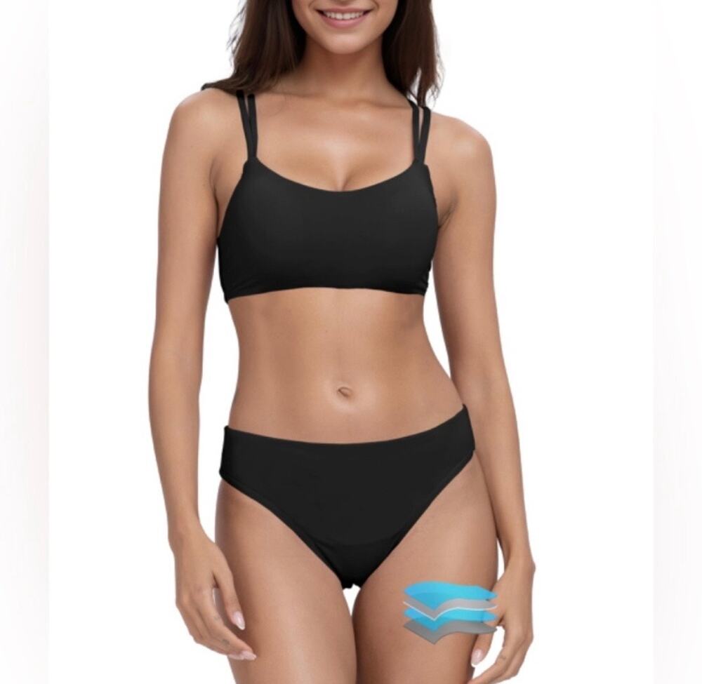 NWT Beautikini XXS Period Bikini Set